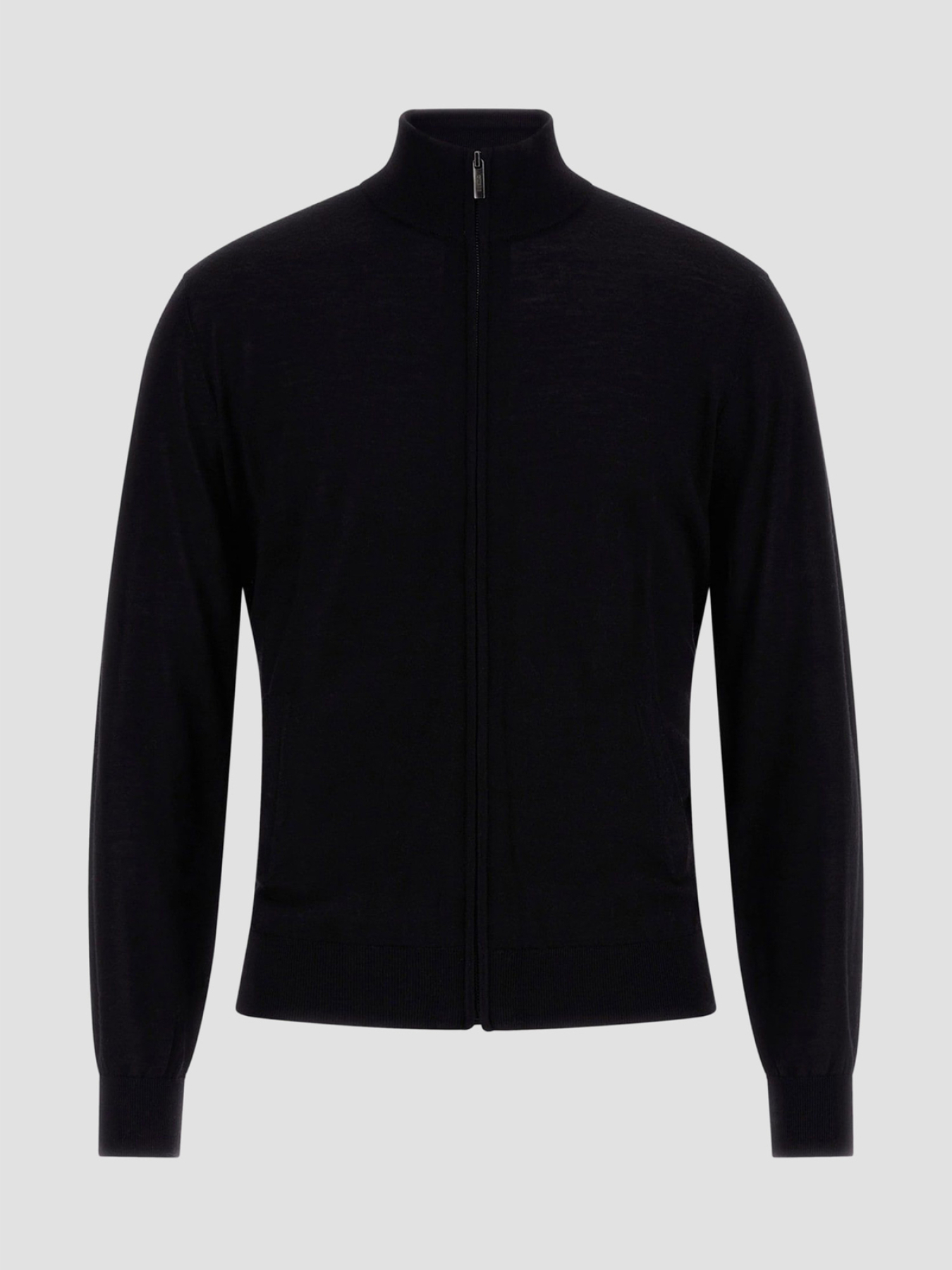 Мужской черный шерстяной кардиган модель M5RR38.Z3LZ0;JBLK Фото