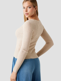 Женский бежевый кардиган модель W5BR16.Z3OW2;H142 Фото