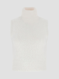 Женский белый топ модель W5BR57.Z3BH0;G1O6 Фото