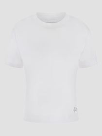 Жіноча біла футболка модель W5YI06.KCYV2;G011 Жіноча біла футболка модель W5YI06.KCYV2;G011 Фото
