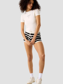 Женская белая футболка модель W6RI15.J1314;G053 Фото