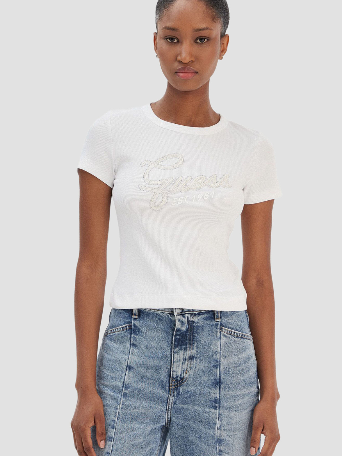 Футболка GUESS модель W6RI22.KA0H1;G011 Футболка GUESS модель W6RI22.KA0H1;G011 Фото