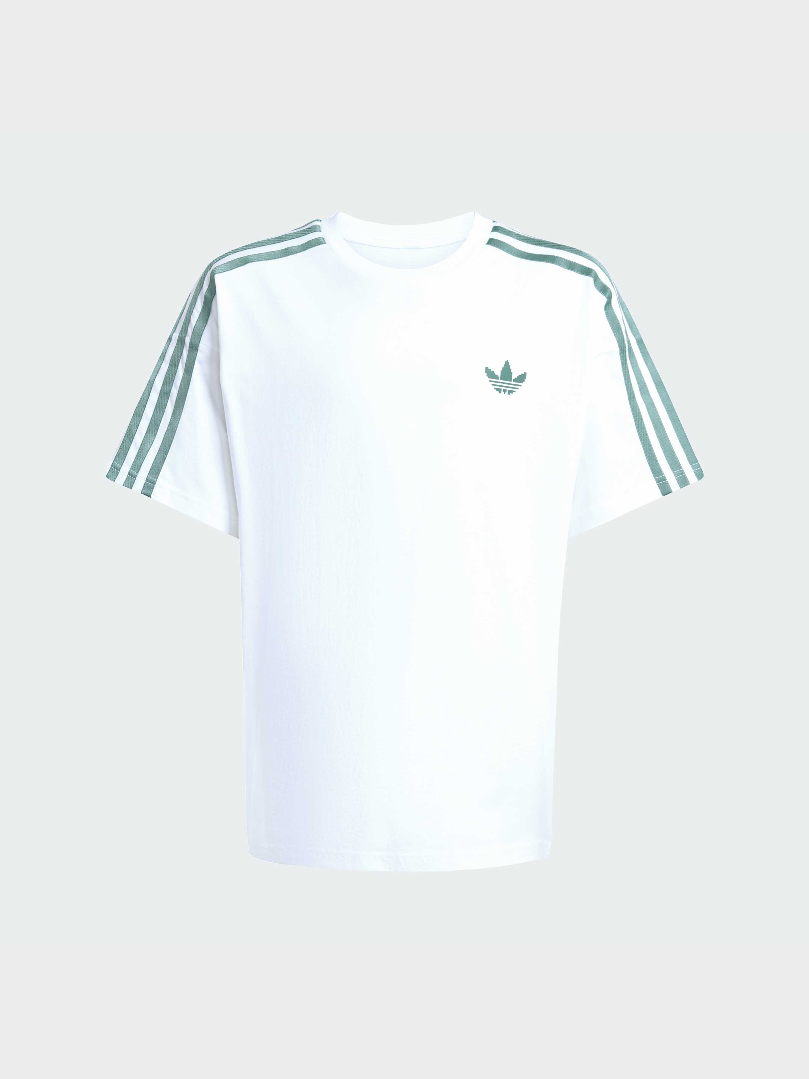 Бавовняна Дитяча Футболка adidas  (KE2703) колір білий