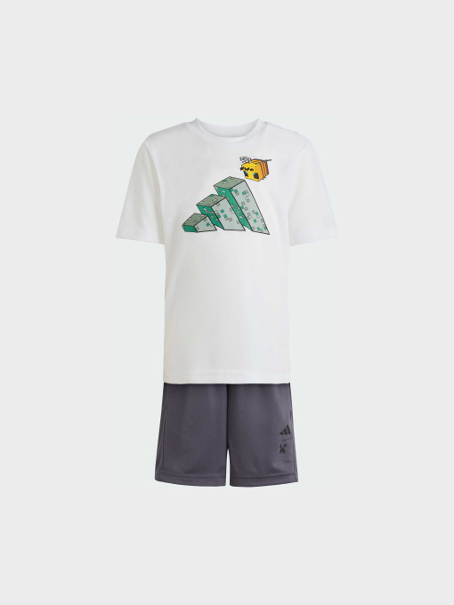 Комплект: футболка и шорты ADIDAS MINECRAFT TRAINING SUMMER модель JZ3533 Фото