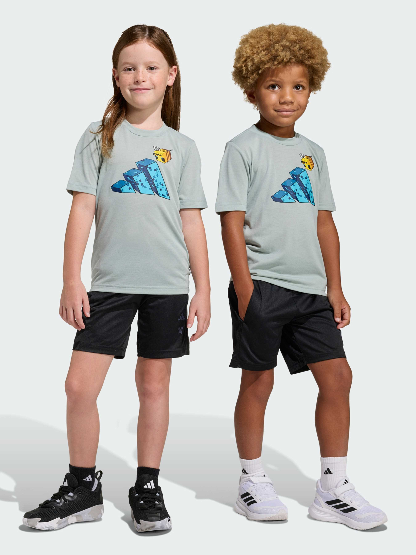 Комплект: футболка та шорти ADIDAS MINECRAFT TRAINING SUMMER модель KD0978 Фото