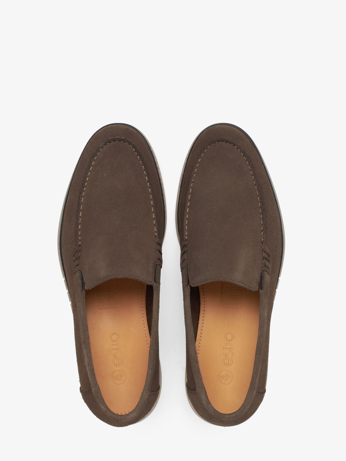 Лофери ESTRO 20-83-308, колір коричневий модель 20-83-308 Фото