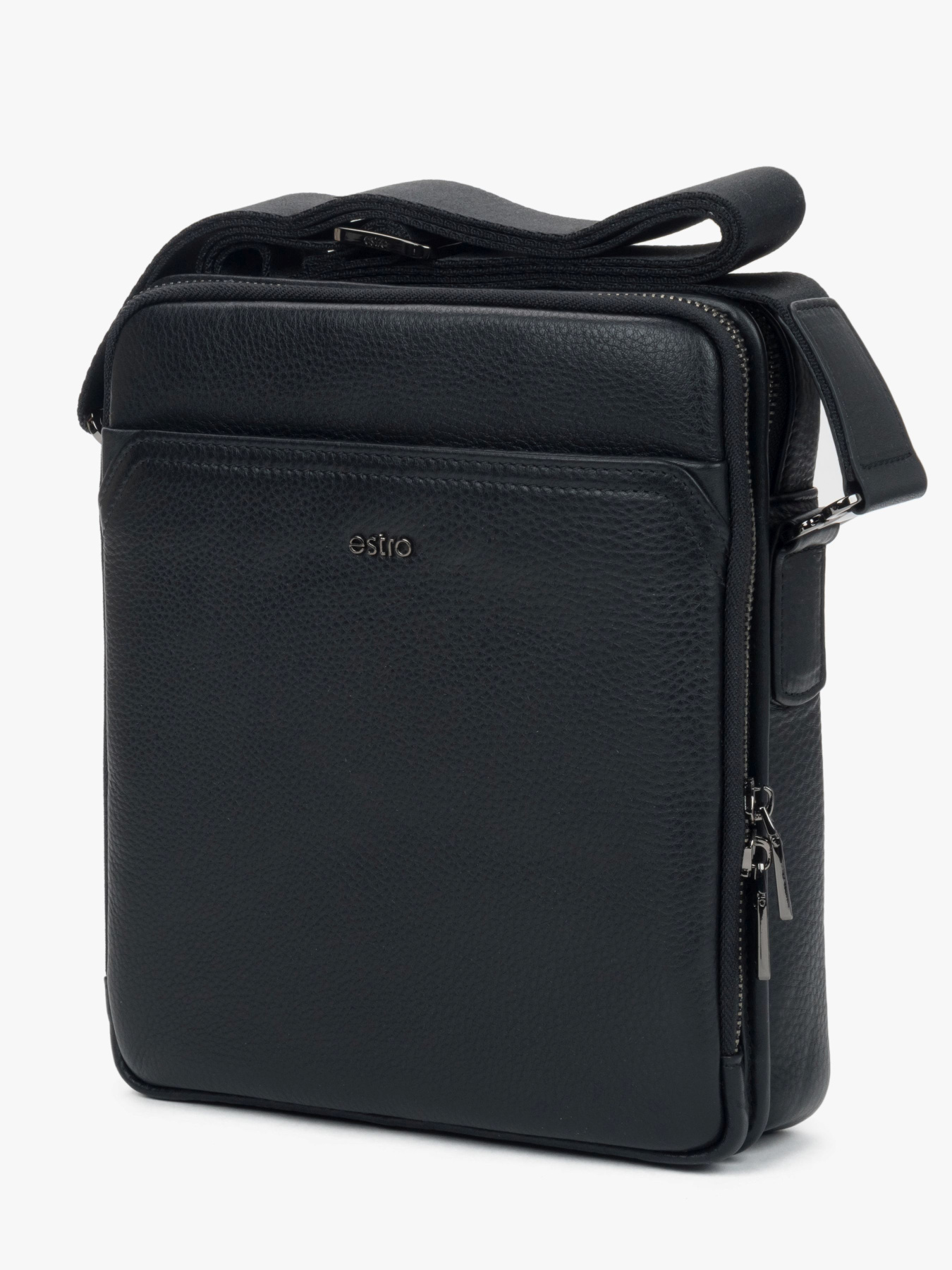 Сумка через плече ESTRO 411-4-101, колір чорний модель 411-4-101 Фото