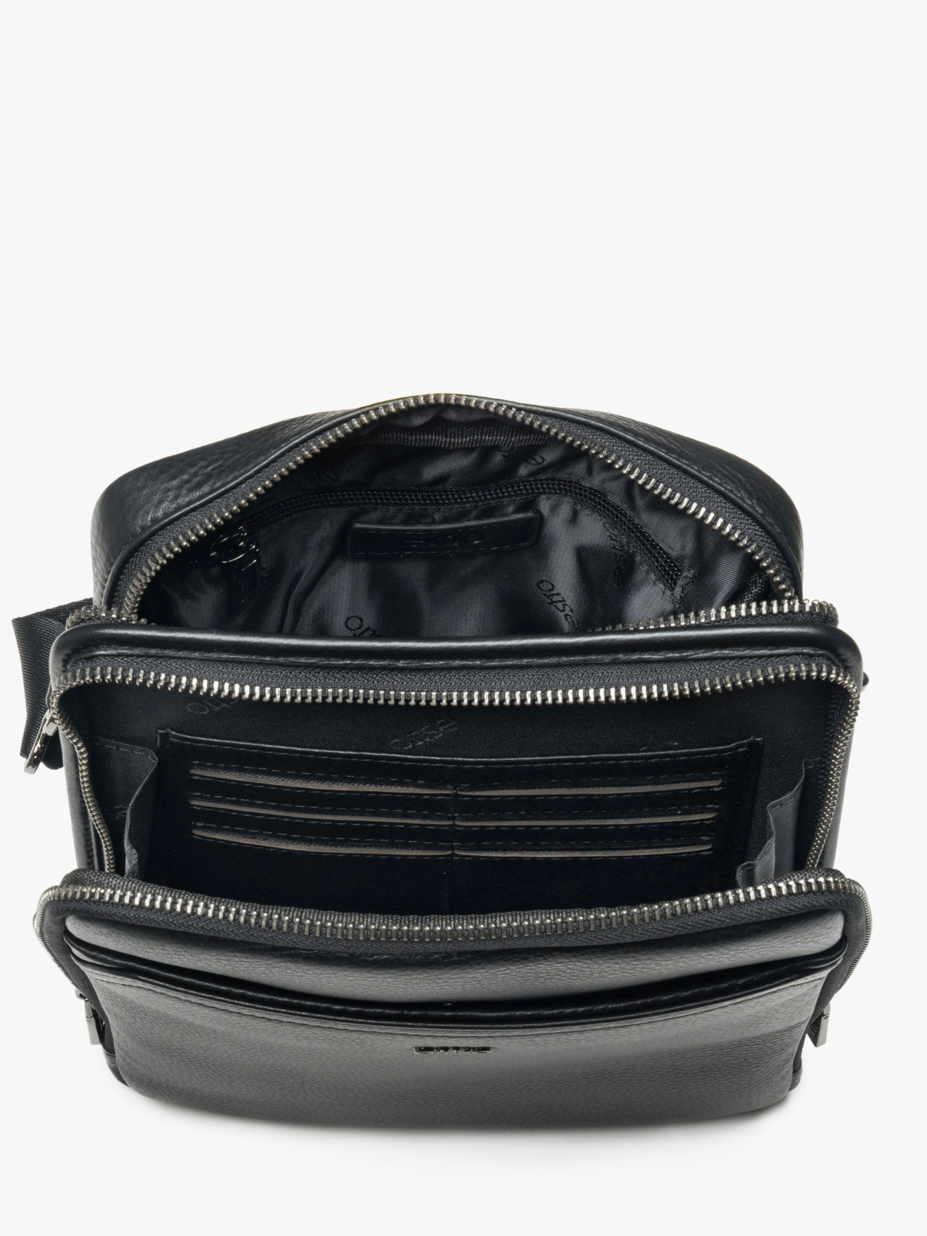 Сумка через плече ESTRO 411-4-101, колір чорний модель 411-4-101 Фото