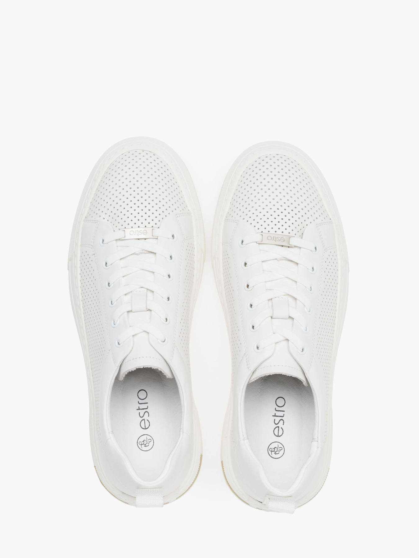Кеди низькі ESTRO 02-198-03-3-102, колір білий модель 02-198-03-3-102 Фото