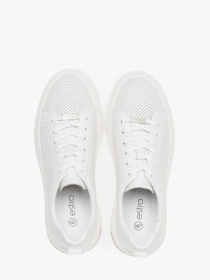 Кеди низькі ESTRO 02-198-03-3-102, колір білий модель 02-198-03-3-102 Фото