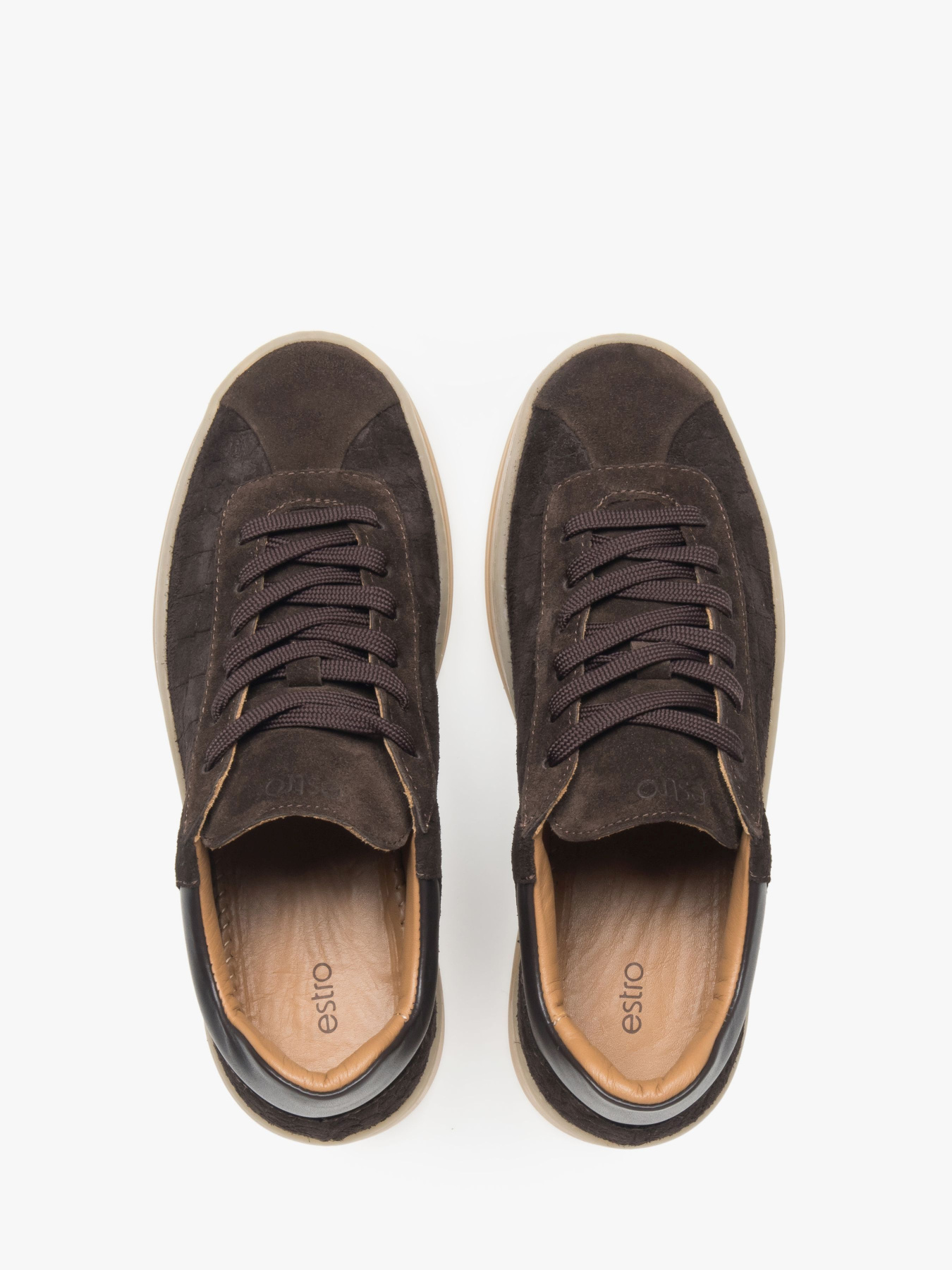Кеди низькі ESTRO 09-3602148-508, колір коричневий модель 09-3602148-508 Фото
