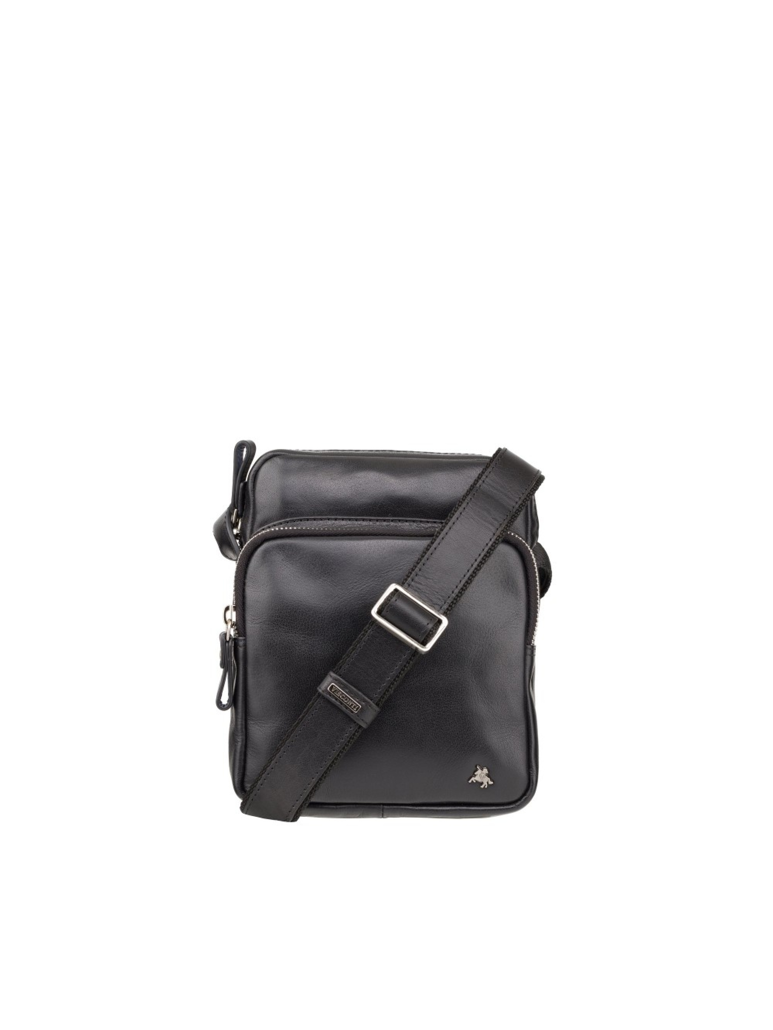 Visconti Крос-боді (2200) Чоловіче, колір - Чорний, матеріал - Шкіра