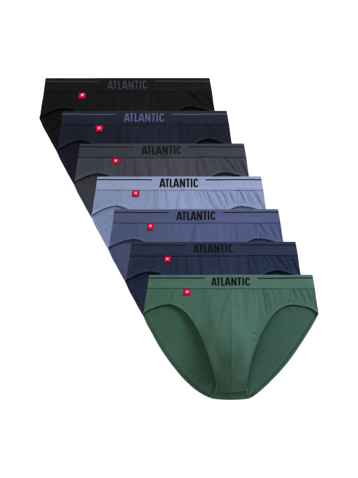Набор трусов Atlantic модель 7SMP-002_GRF_CZA_NIE_DEN_IND_ZIEC_GRA Фото