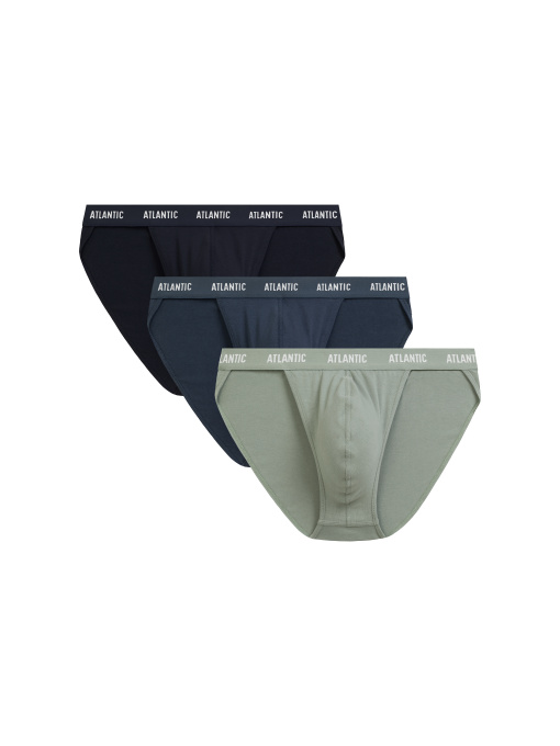 Набор трусов Atlantic модель 3MP-1576_GRA_ZIEJ_GRAC Фото