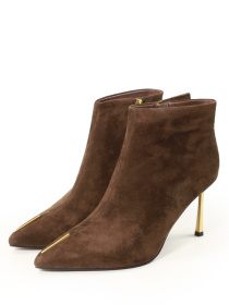 Элегантные замшевые ботильоны модель Y379-B793-323 Фото