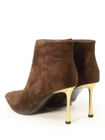 Элегантные замшевые ботильоны модель Y379-B793-323 Фото