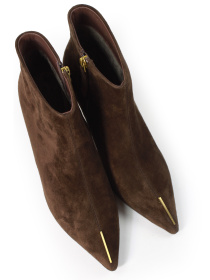 Элегантные замшевые ботильоны модель Y379-B793-323 Фото