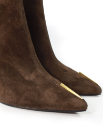 Элегантные замшевые ботильоны модель Y379-B793-323 Фото