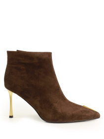 Элегантные замшевые ботильоны модель Y379-B793-323 Фото