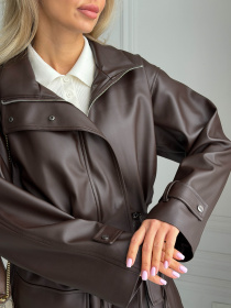 Тренч Jadone Fashion модель Kora_shoko Фото