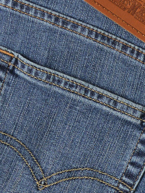 Женские синие джинсы 721™ High Rise модель 18882;0932 Фото