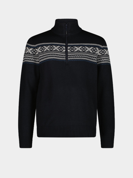 Чоловічий светр CMP SWEAT KNITTED WINDPROOF модель 7H77510-N950 Фото