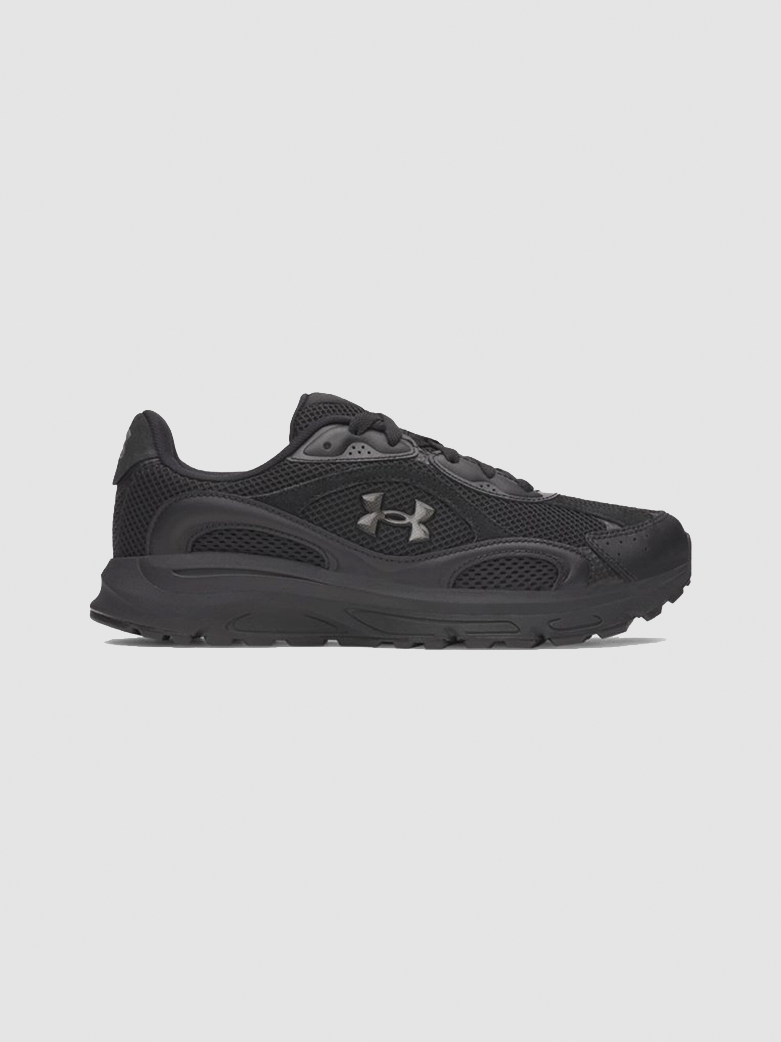 Чоловічі Кросівки повсякденні Under Armour  (6011293-001) колір чорний, матеріал текстиль