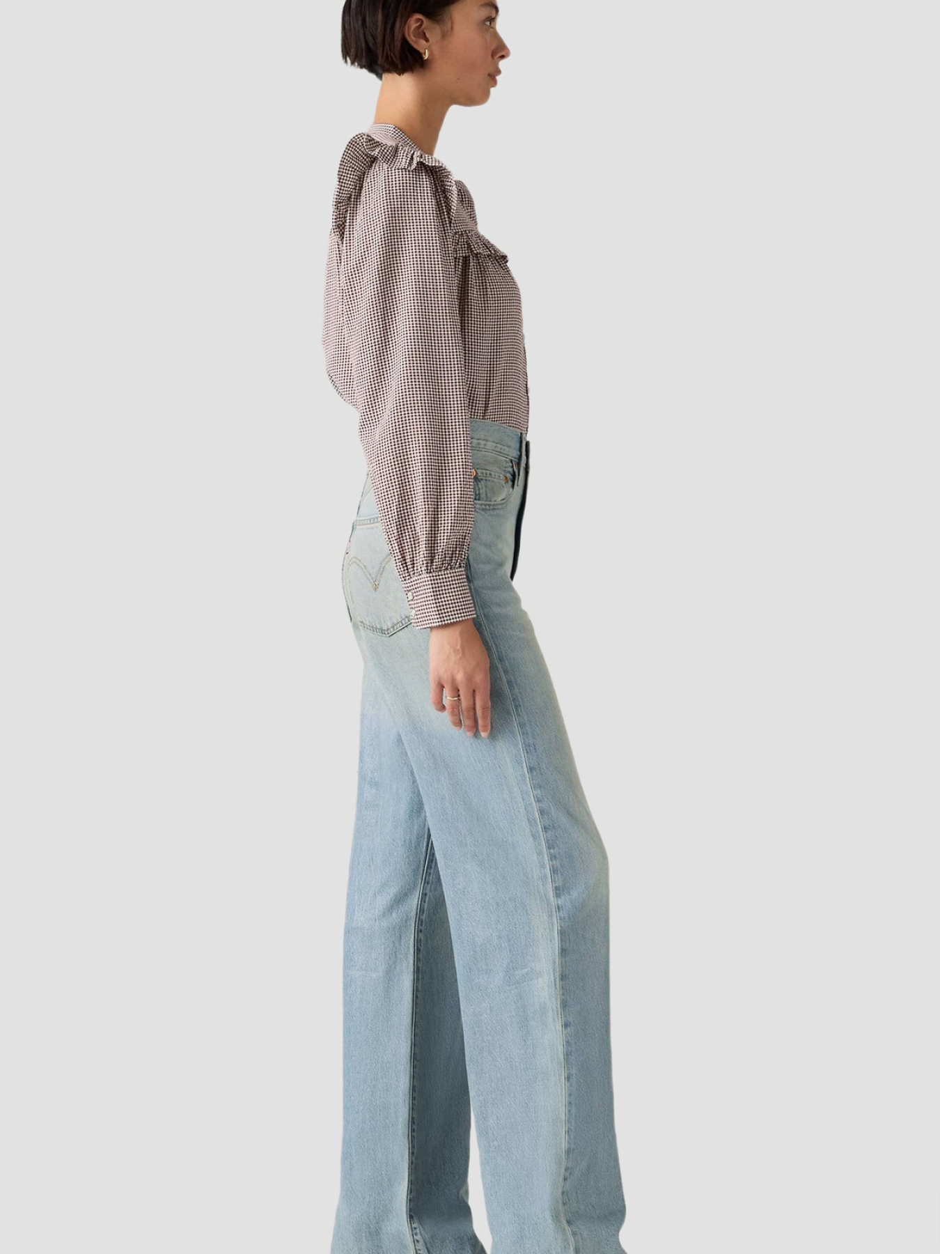 Широкие джинсы Levi's модель A6081;0069 Фото