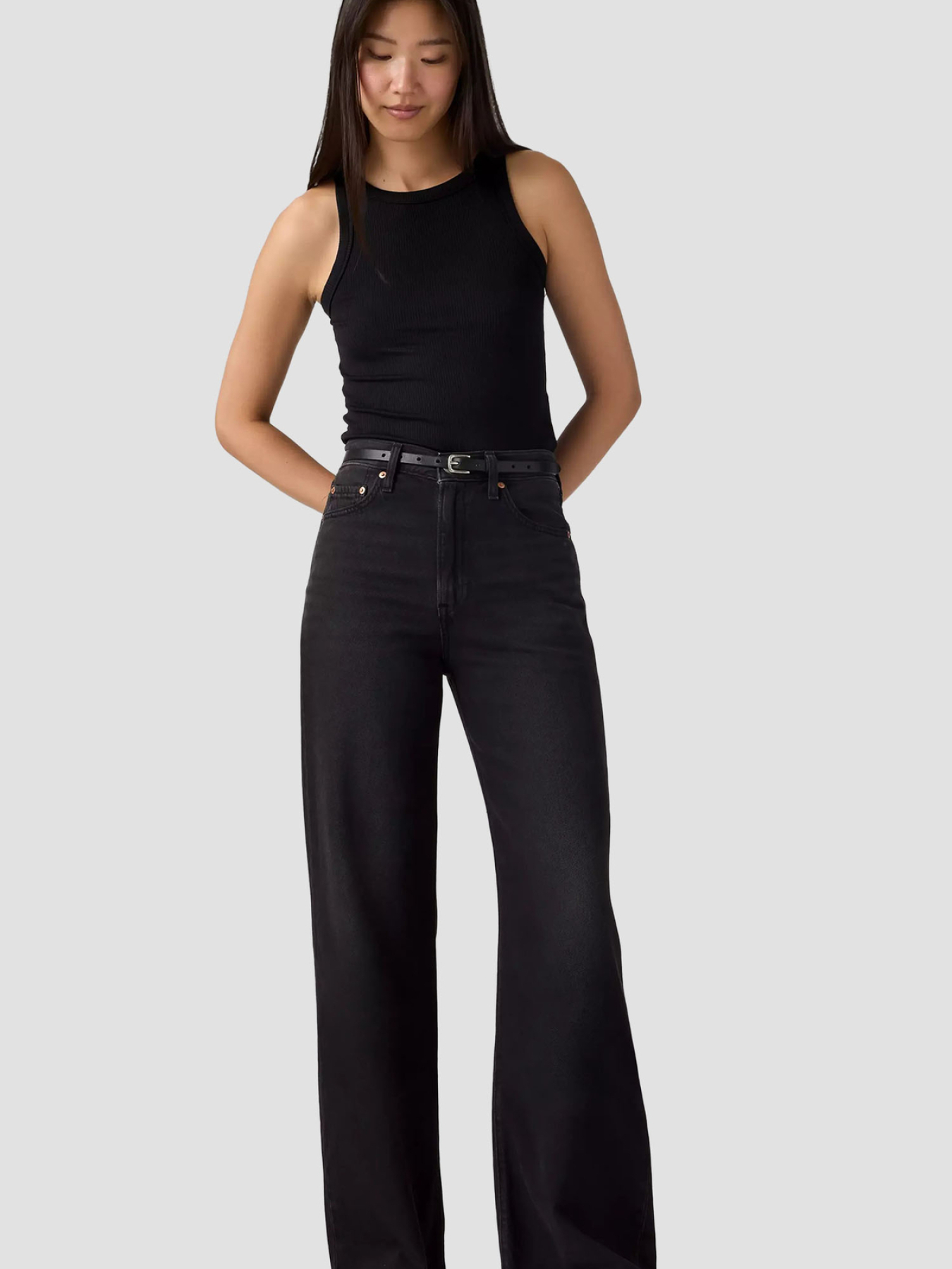 Широкие джинсы Levi's модель A6081;0076 Широкие джинсы Levi's модель A6081;0076 Фото