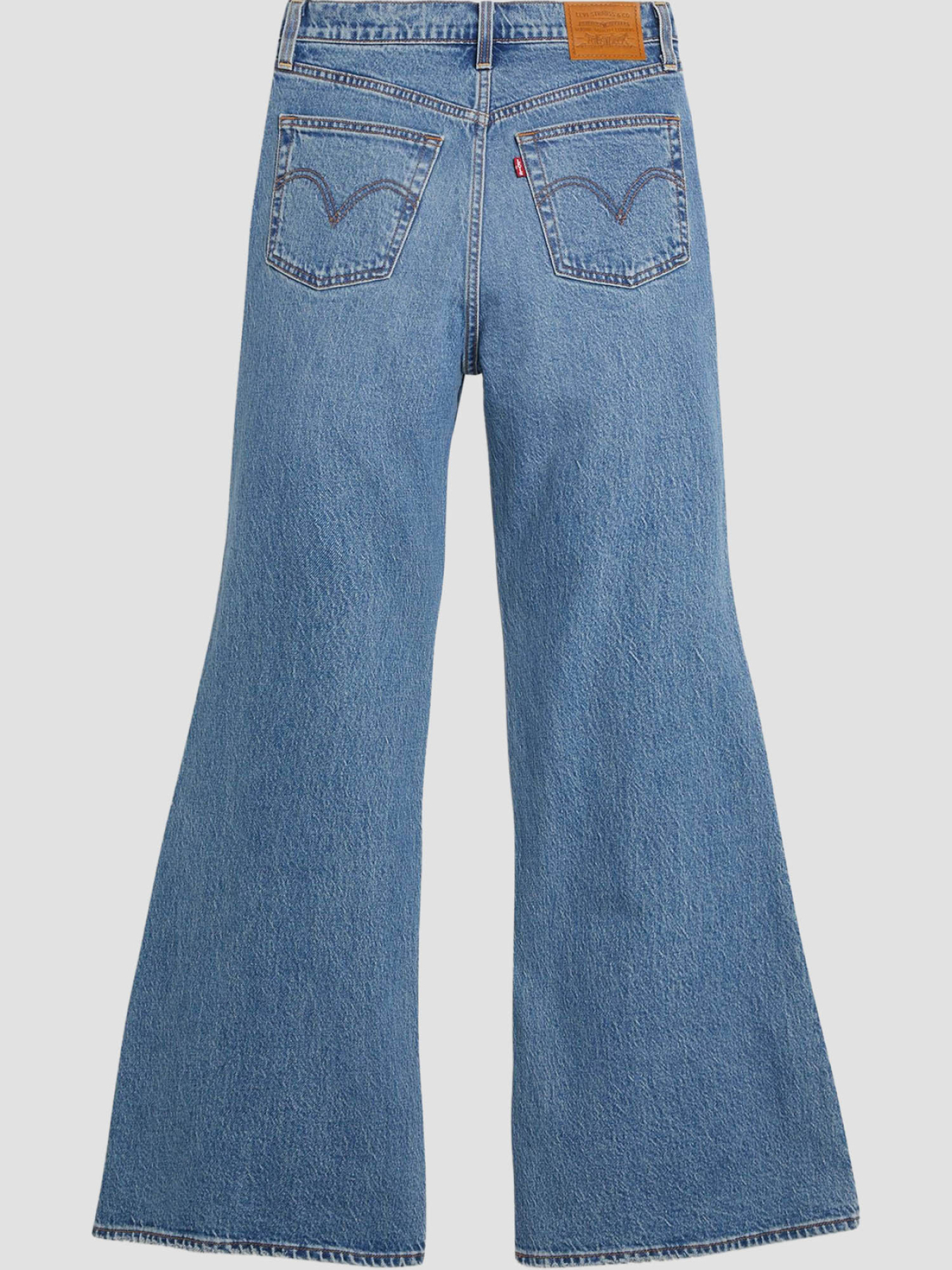 Женские голубые джинсы Ribcage Bell модель A7503;0020 Фото