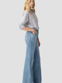 Женские голубые джинсы Ribcage Bell модель A7503;0020 Фото