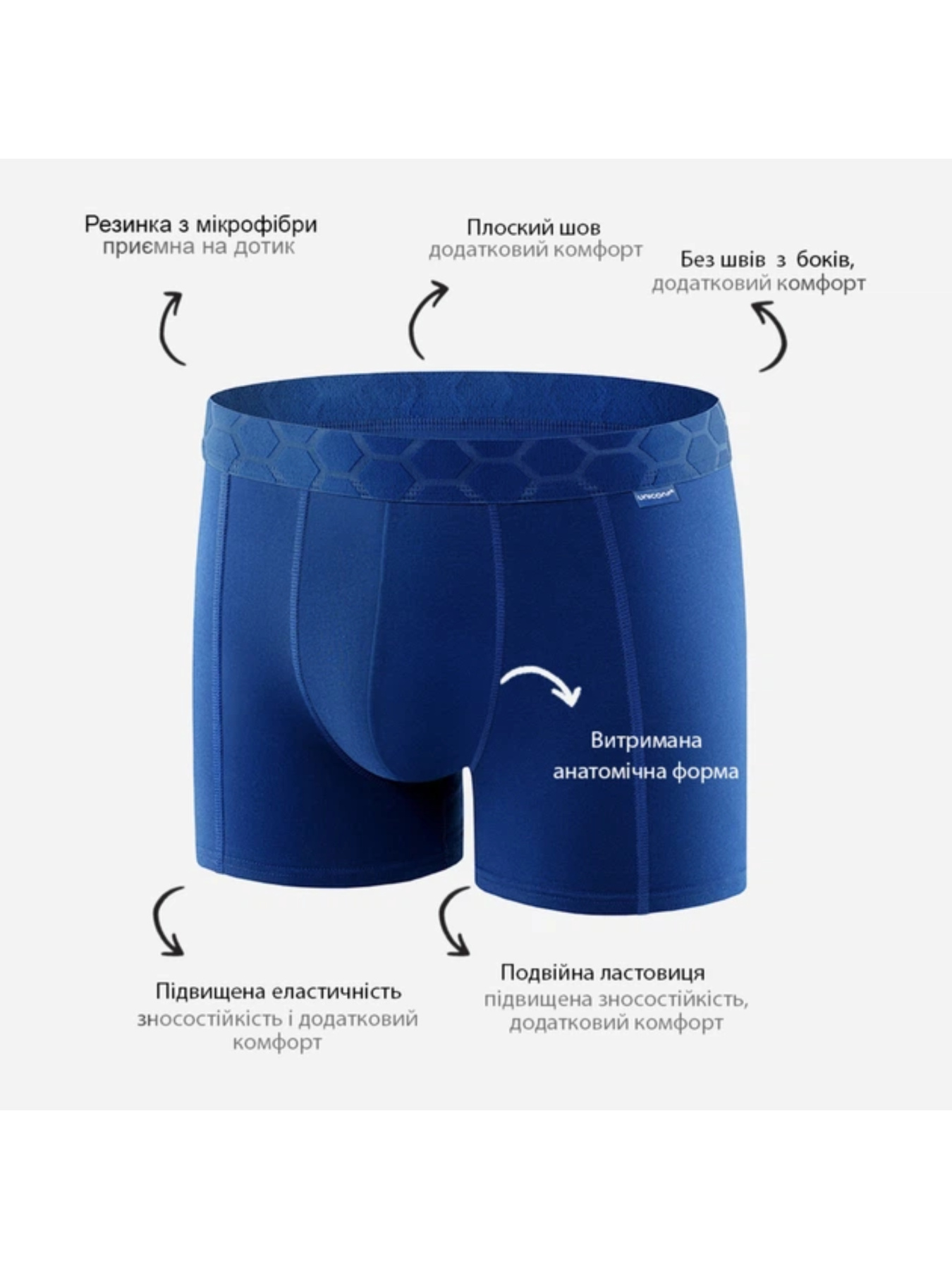 Набір трусів (3 шт.) модель UBB116R1SETASS Фото