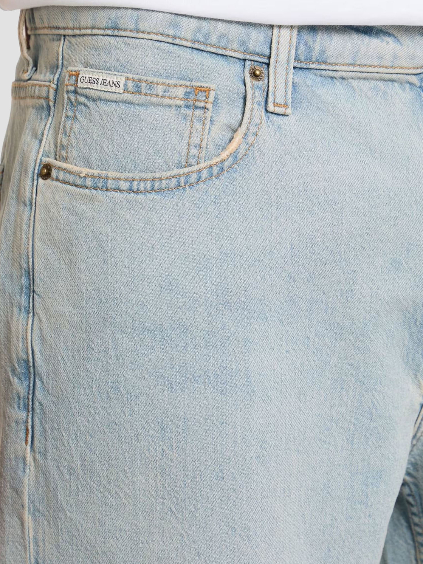 Джинсовые шорты Guess Jeans модель M4YD37.D5M51;GAL1 Фото