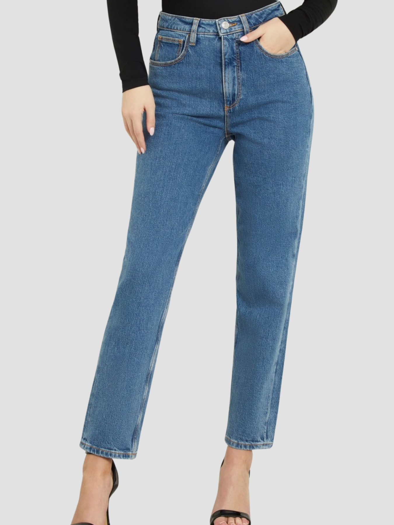 Женские синие джинсы модель W2YA21.D4NH5;AUMD Женские синие джинсы модель W2YA21.D4NH5;AUMD Фото