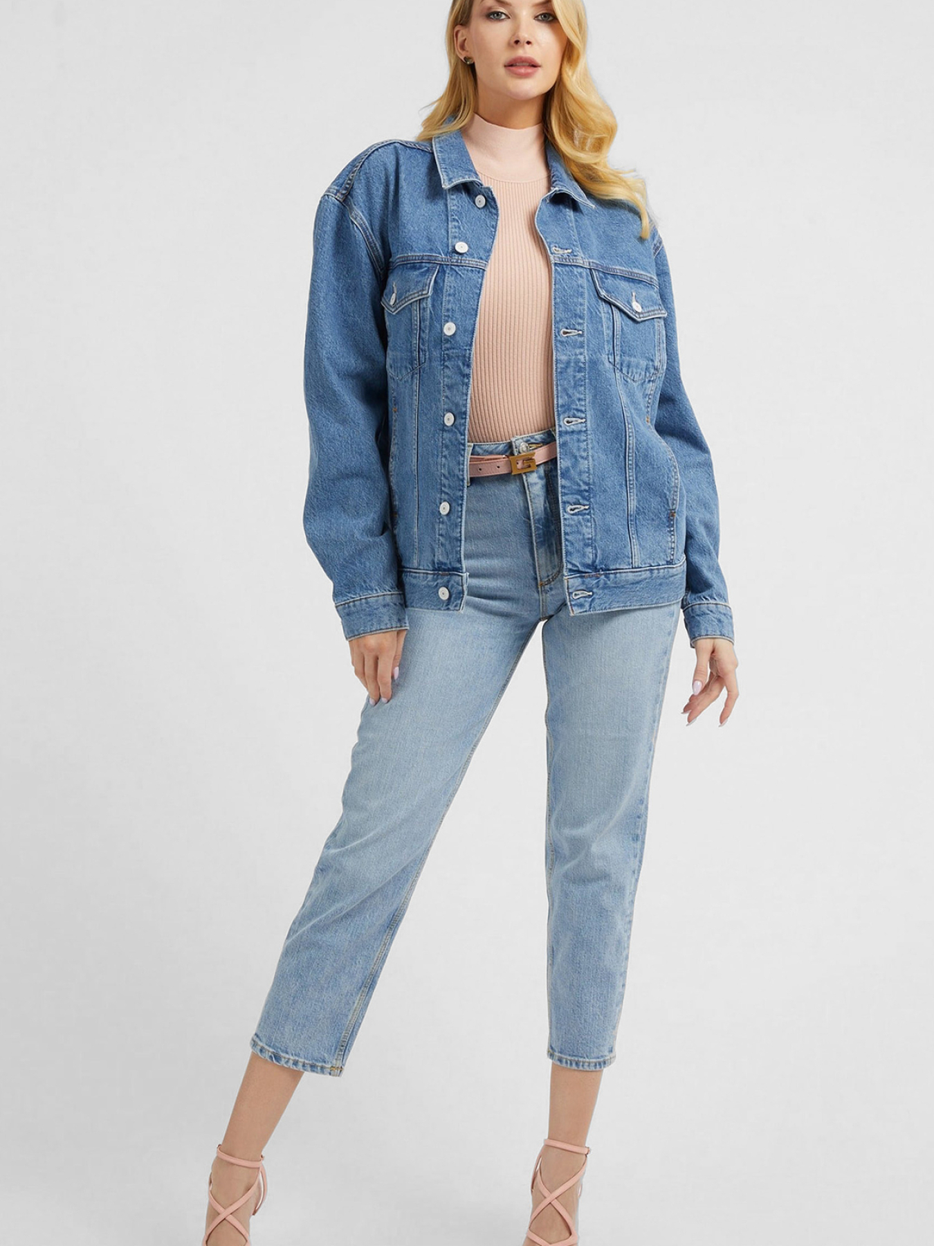 Женские голубые джинсы модель W2YA21.D4NH6;AULI Женские голубые джинсы модель W2YA21.D4NH6;AULI Фото