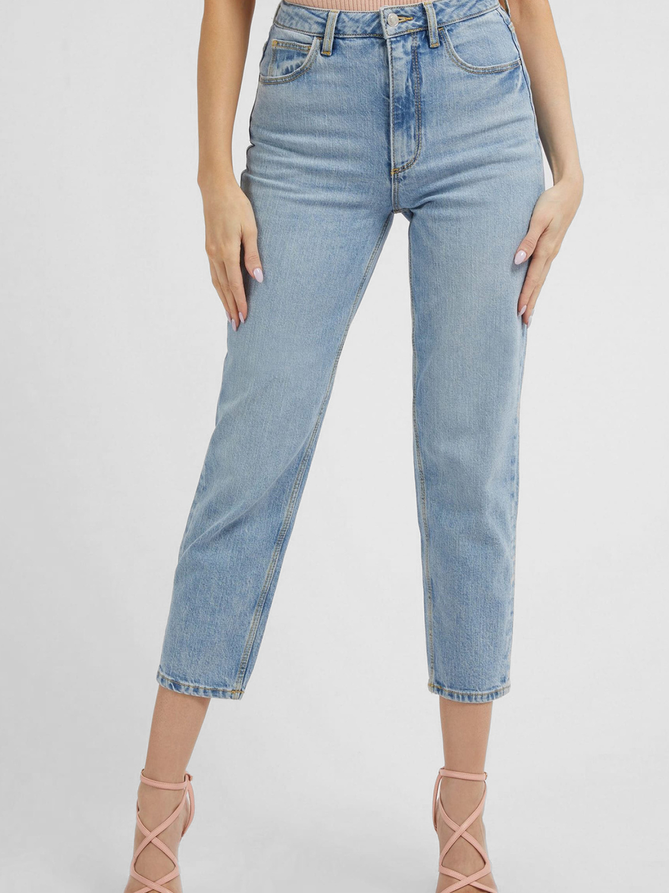 Женские голубые джинсы модель W2YA21.D4NH6;AULI Женские голубые джинсы модель W2YA21.D4NH6;AULI Фото