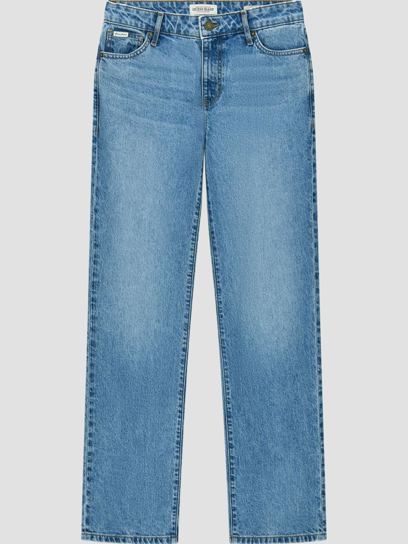 Прямые джинсы Guess Jeans модель W5YA98.D6332;INLV Фото