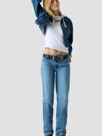 Прямые джинсы Guess Jeans модель W5YA98.D6332;INLV Фото