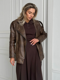 Куртка Діса шоколад модель Dica_chokol Фото