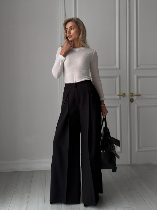 Брюки Венда чёрный модель Bryuki_Venda_chorn Фото