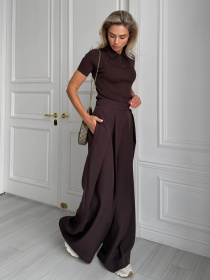 Брюки Венда шоколад модель Bryuki_Venda_shoko Фото