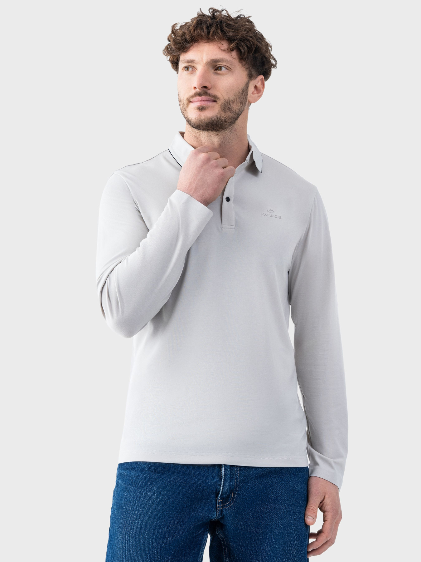 Лонгслив-поло AVECS модель 30590-15 Фото