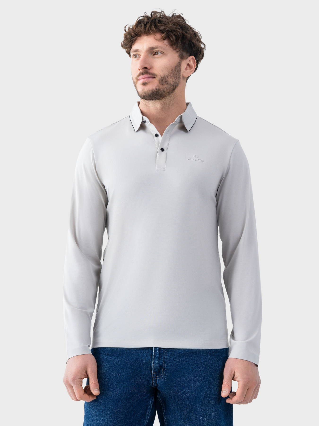 Лонгслив-поло AVECS модель 30590-15 Фото