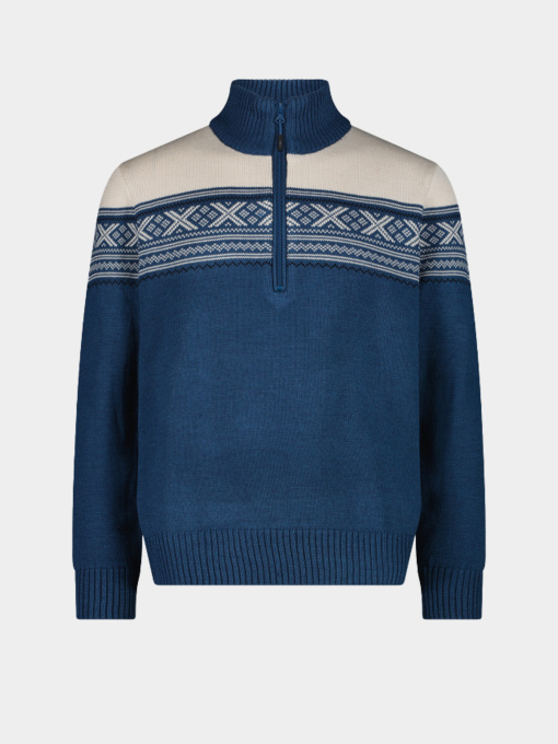 Мужской свитер CMP SWEAT KNITTED WINDPROOF модель 7H77510-N825 Фото