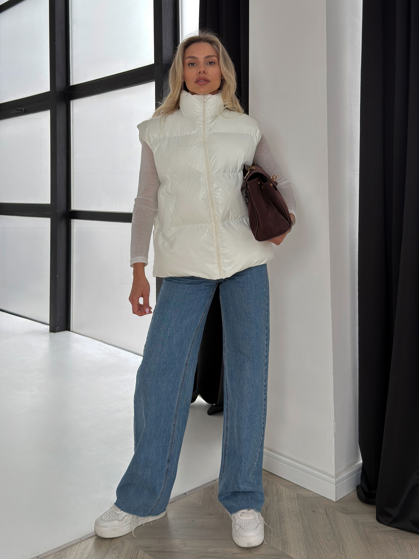 Жилет Айві молочний модель Ayvi_milk Фото