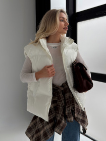 Жилет Айві молочний модель Ayvi_milk Фото