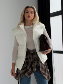 Жилет Айві молочний модель Ayvi_milk Фото