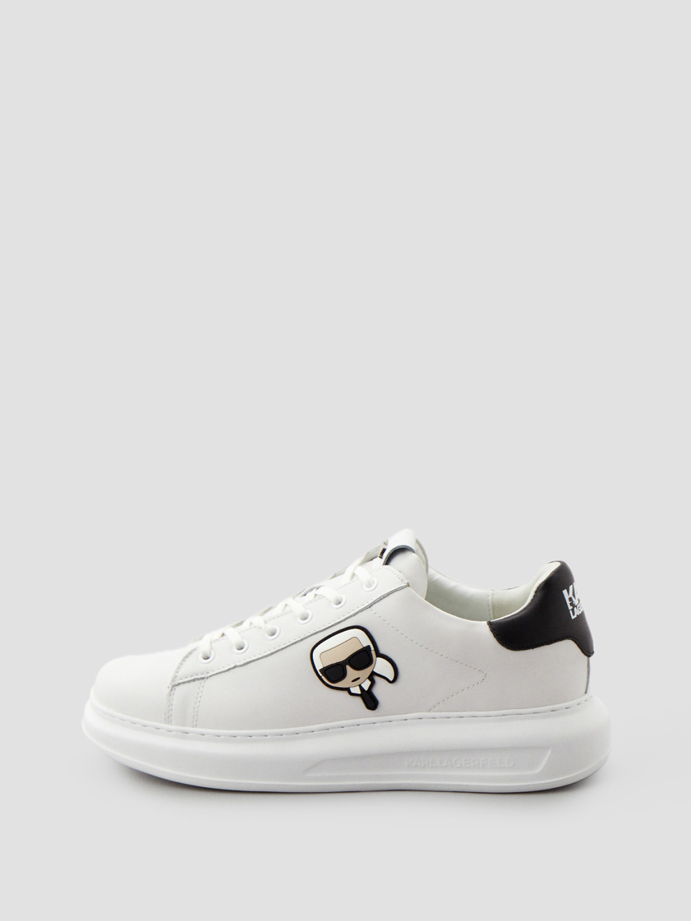 Мужские белые кожаные сникерcы модель 500470.855090;10 Фото