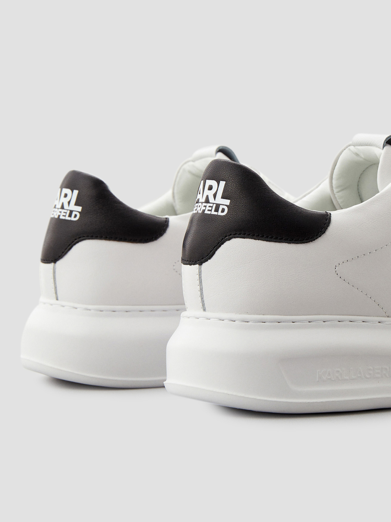 Мужские белые кожаные сникерcы модель 500470.855090;10 Фото