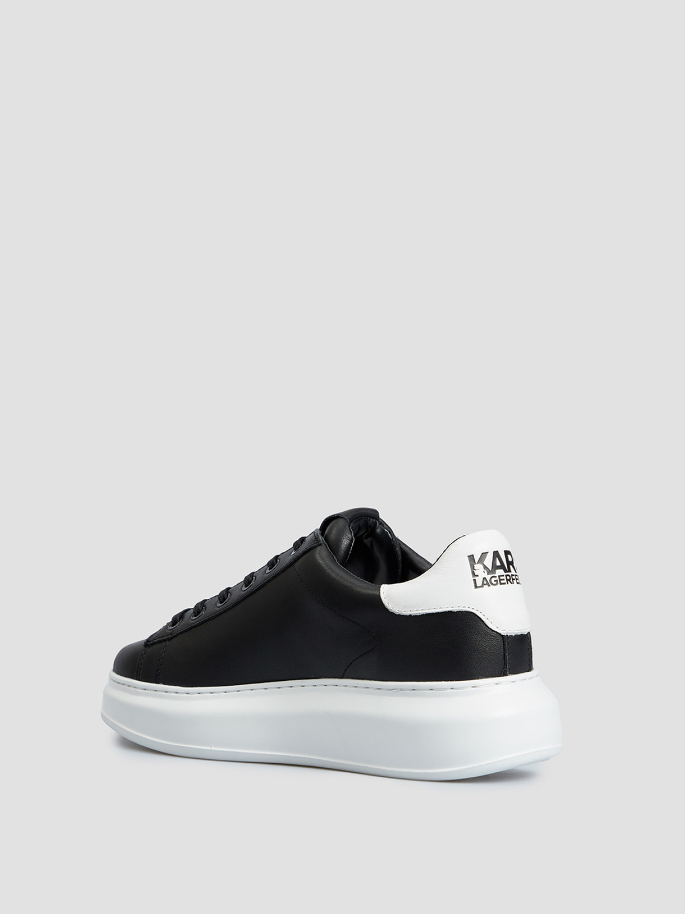 Мужские черные кожаные сникерcы модель 500470.855090;990 Фото